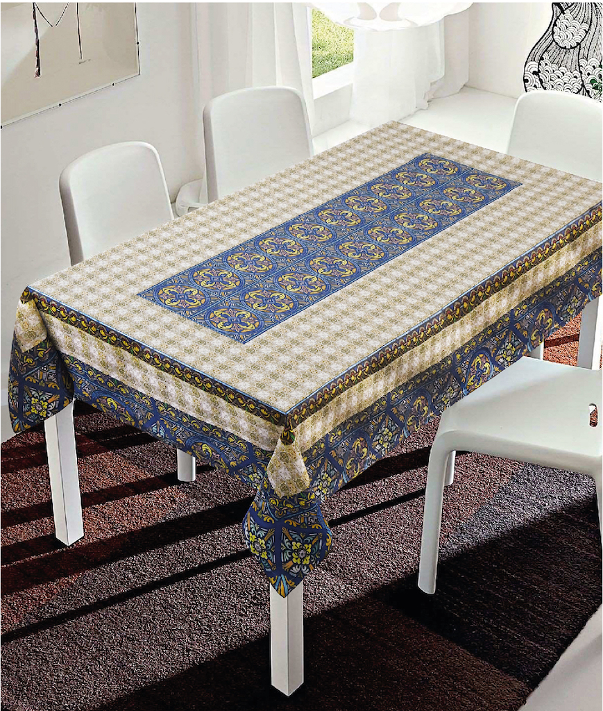 Tischdecke Neu rechteckig Tischtuch Küche aus Baumwolle für 6 12 Plätze
